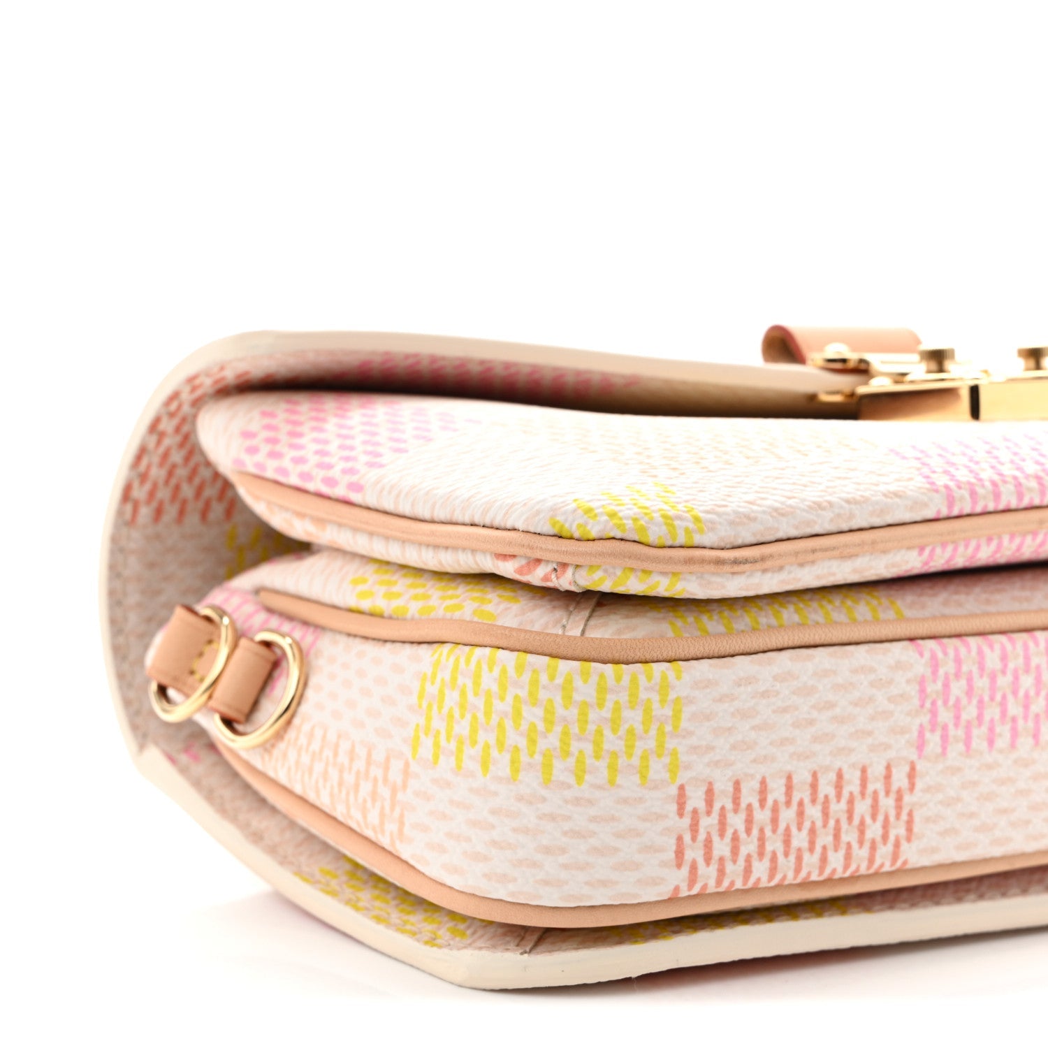 Damier Giant Pochette Metis East West Peach
