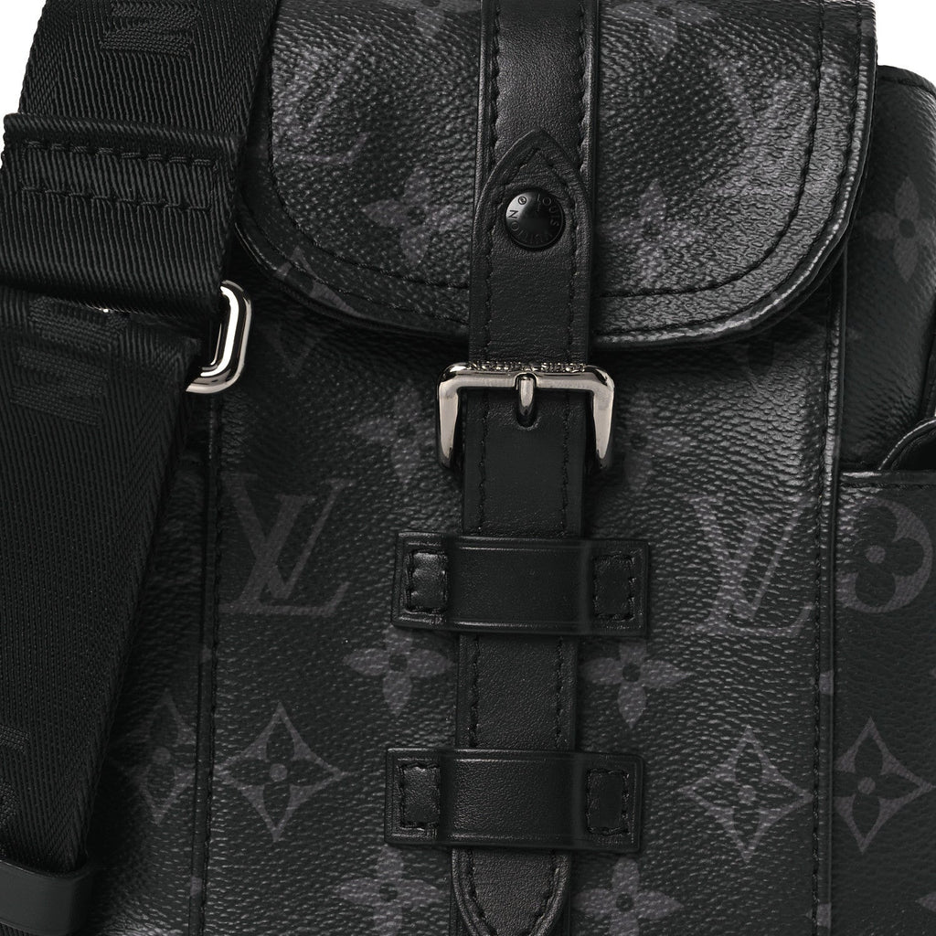 Monogram Eclipse Nano Christopher Backpack Black