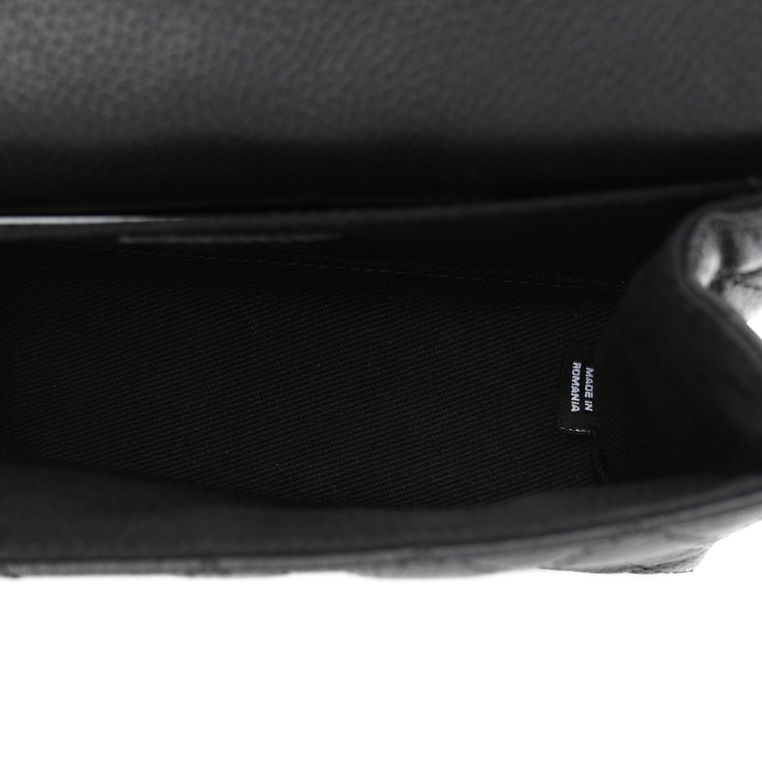 Grained Calfskin Quilted 2.55 Reissue Flap Belt Bag Clutch Black