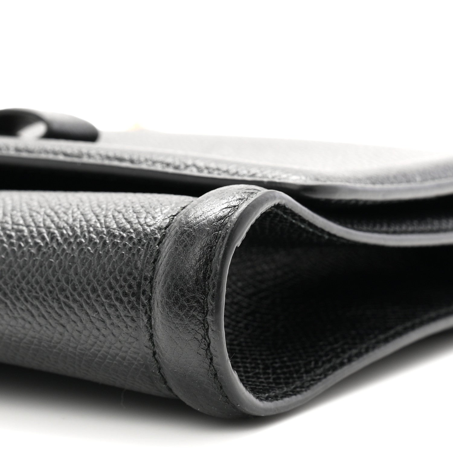 Hammered Calfskin Vara Bow Mini Bag Black