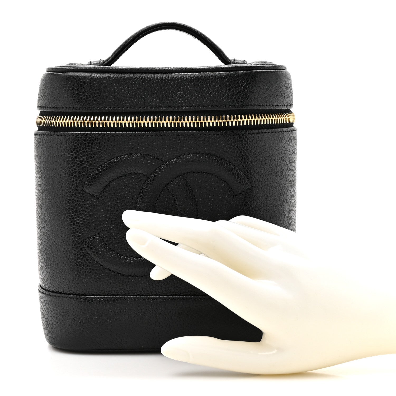 Caviar Vanity Cosmetic Case Black