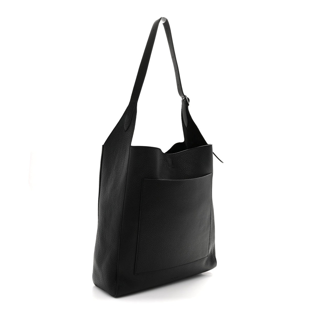 Grained Calfskin Blake Hobo Black