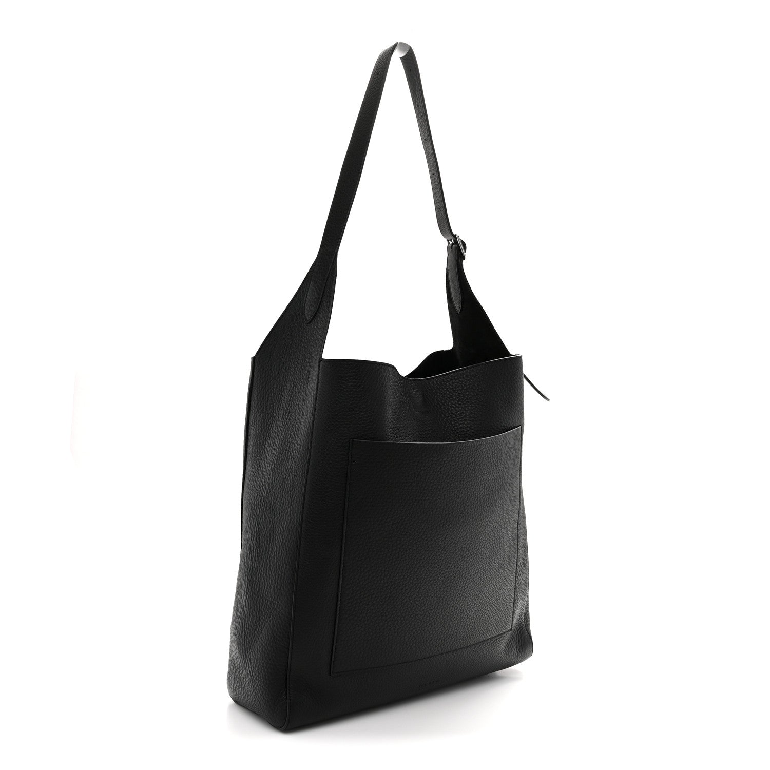 Grained Calfskin Blake Hobo Black