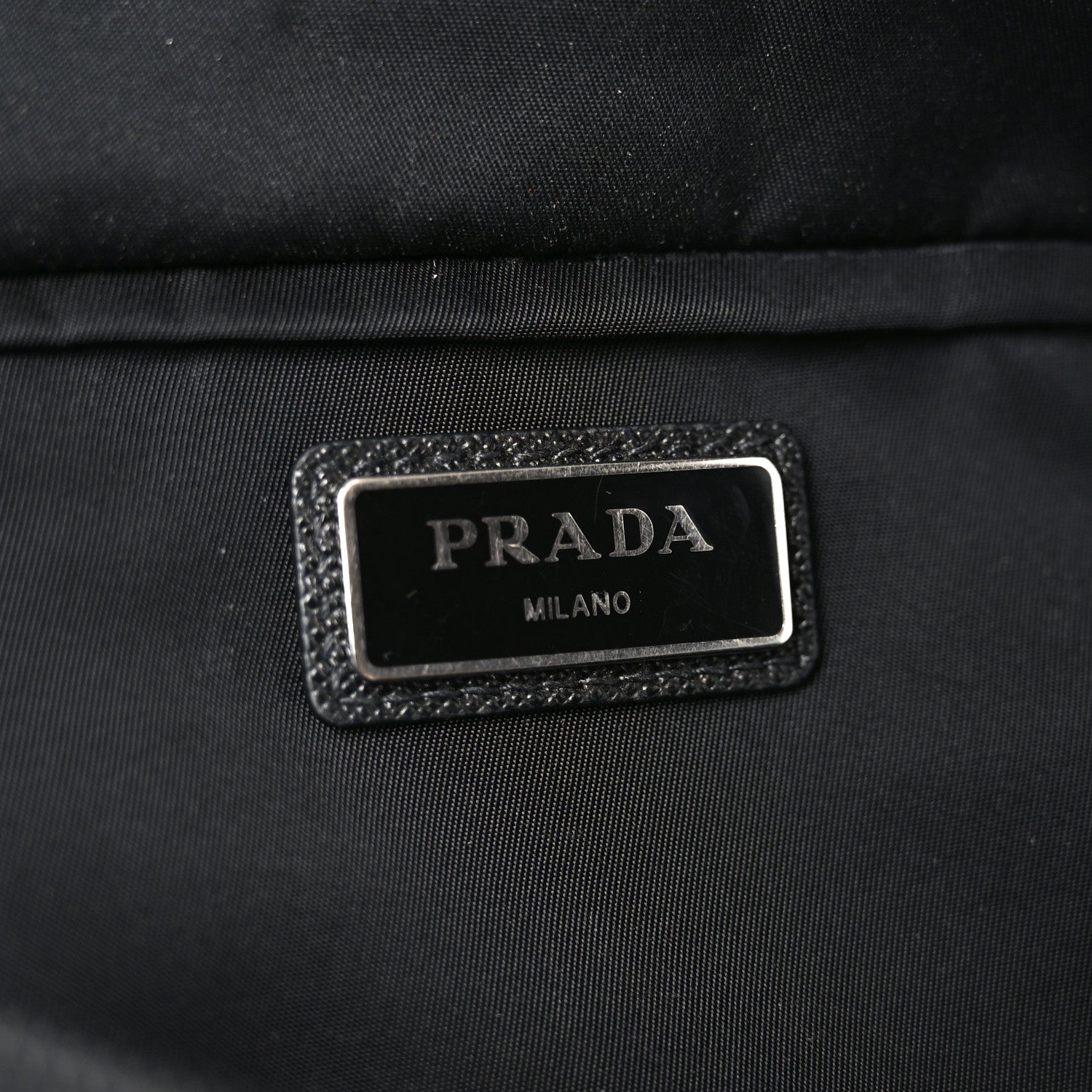 Tessuto Nylon Belt Bag Black