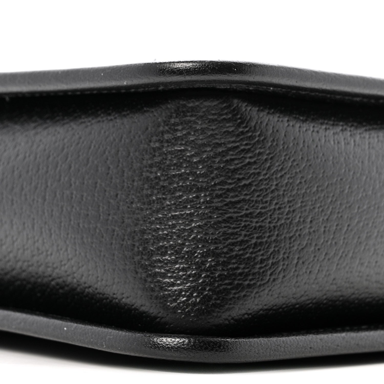 Monogram Jumbo GG Textured Dollar Calfskin Web Mini Crossbody Bag Black