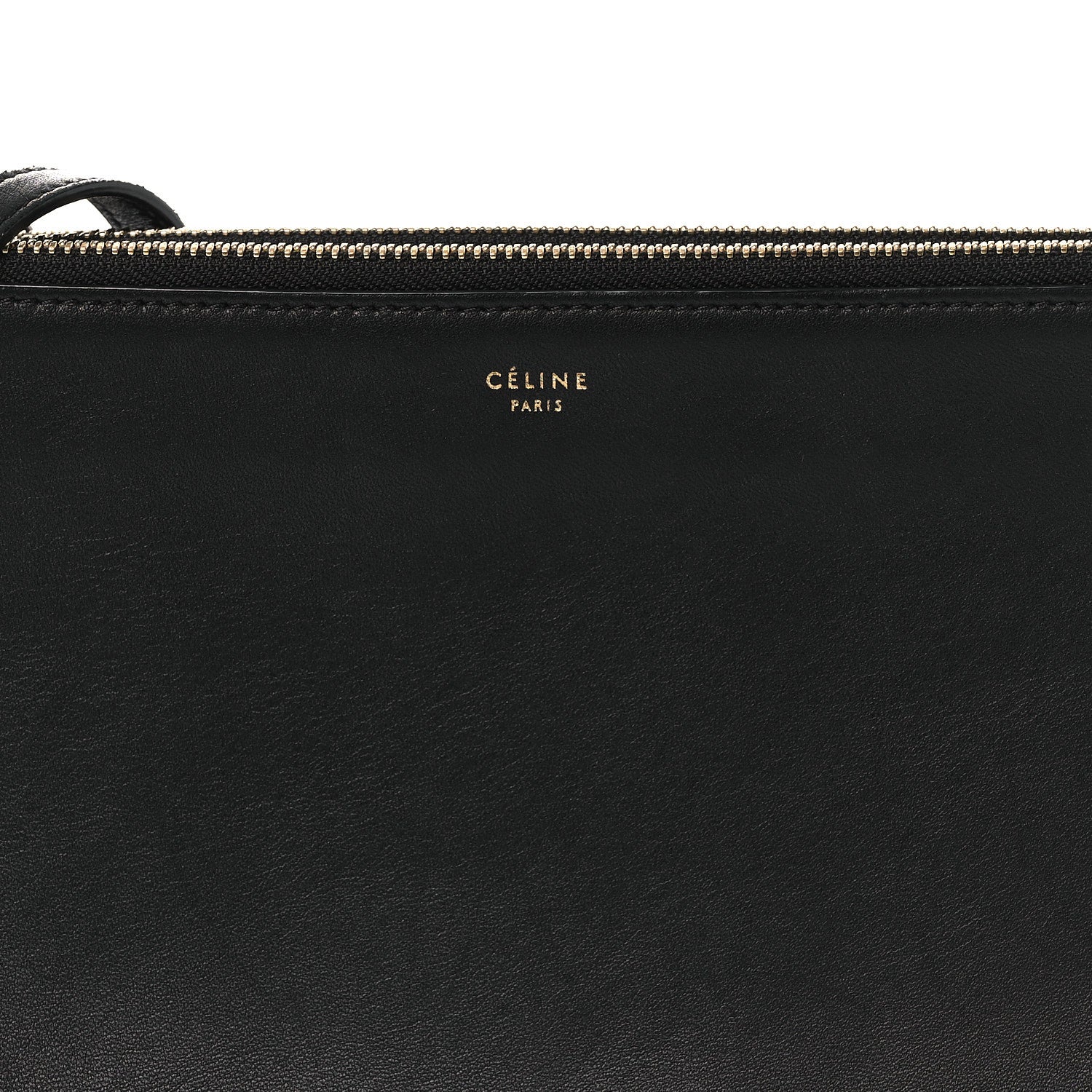 Lambskin Large Trio Crossbody Bag Black