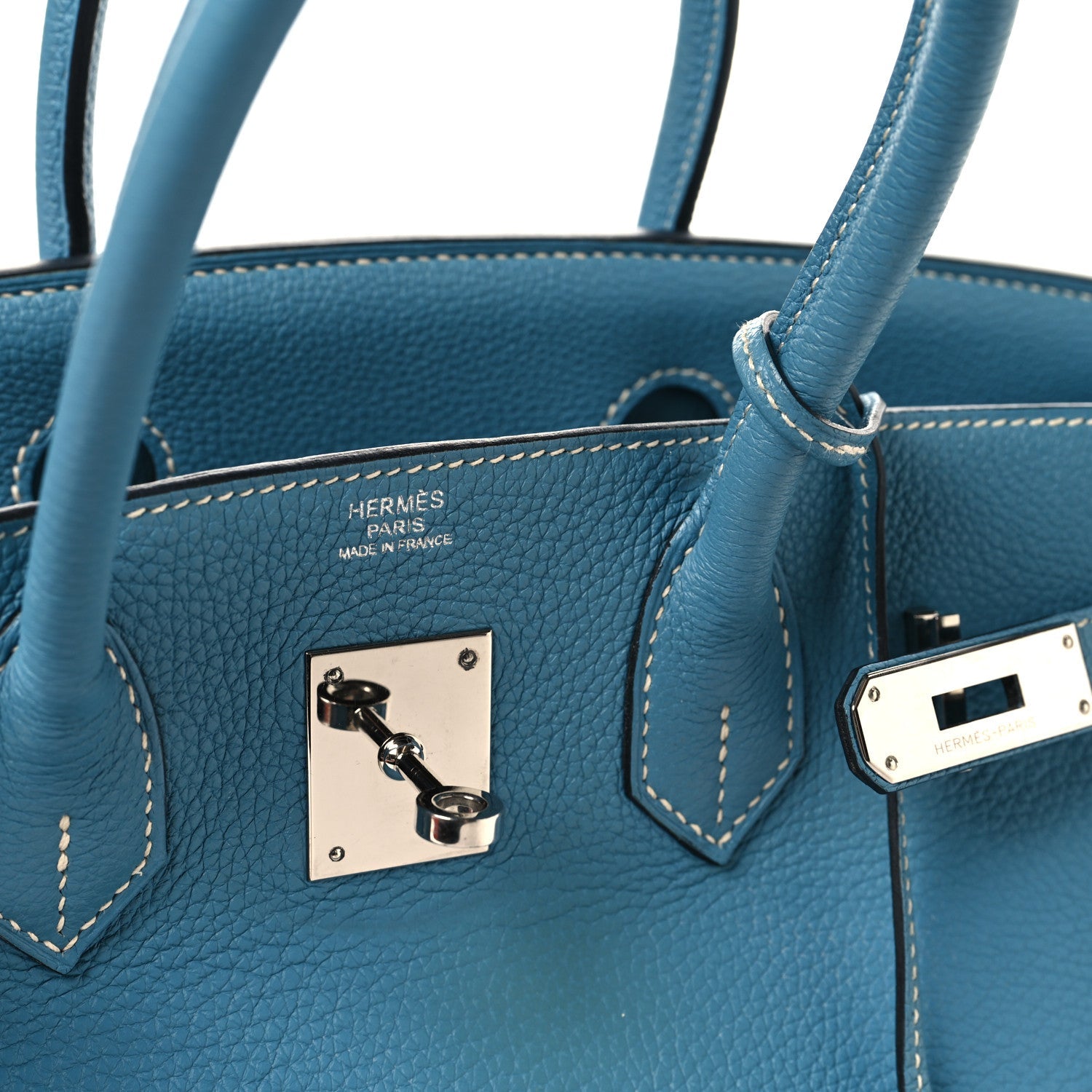 Togo Birkin 30 Blue Jean