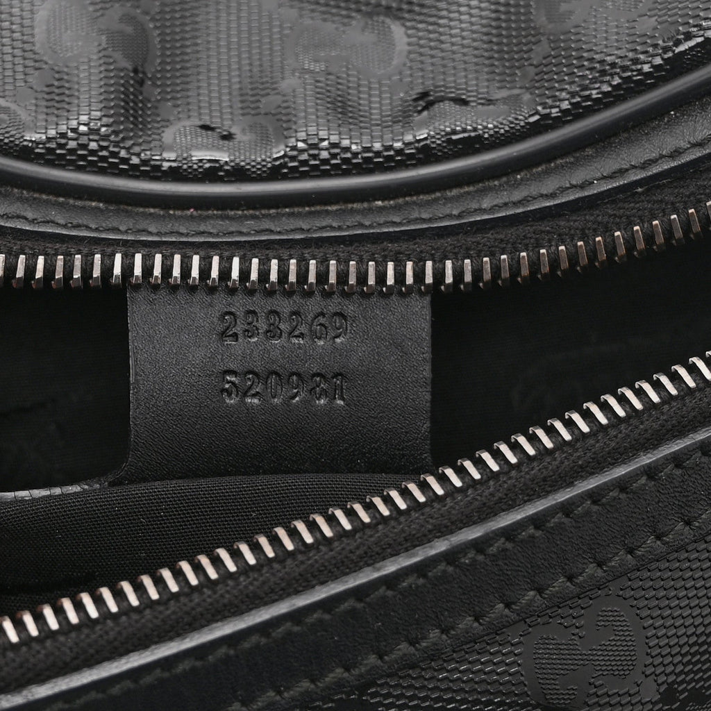 Imprime Monogram Belt Bag Black