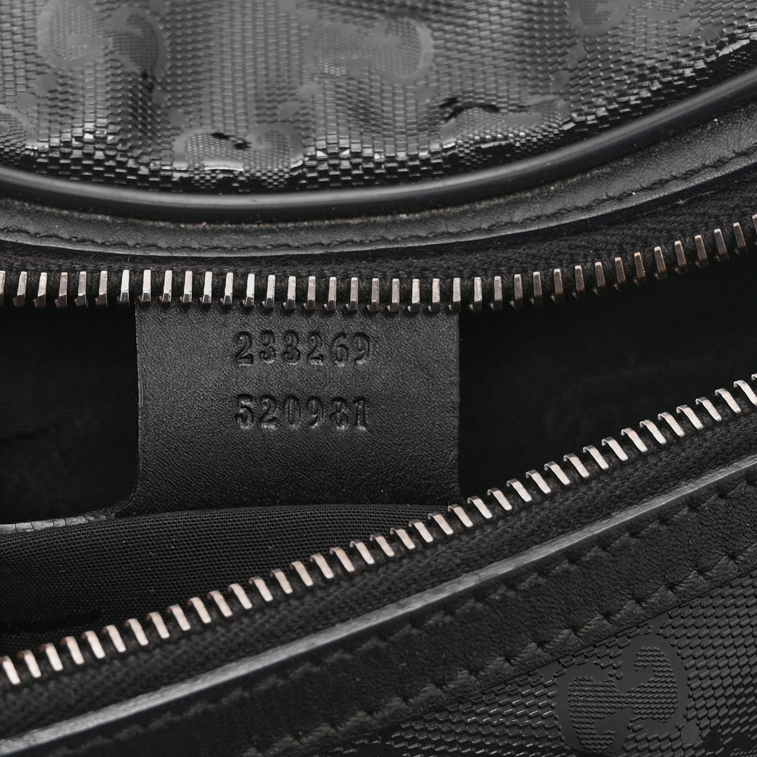 Imprime Monogram Belt Bag Black