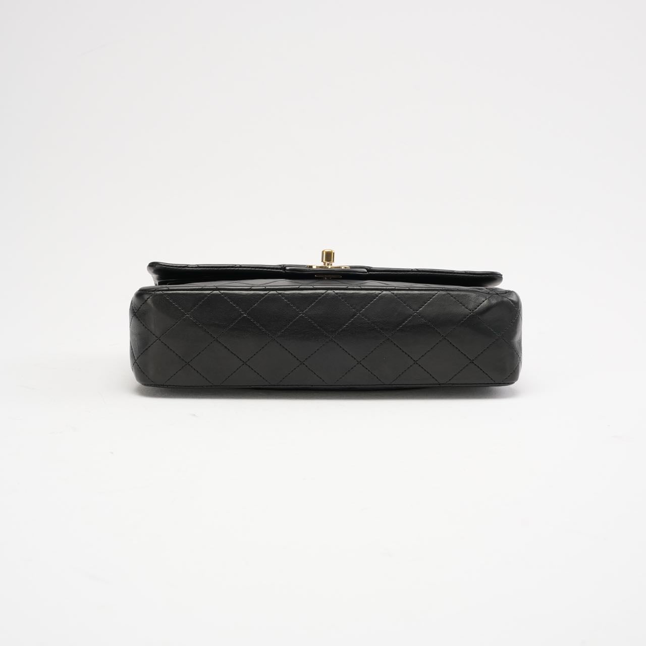 Chanel Vintage Black Medium Classic Double Flap Bag 2003
