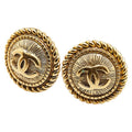Chanel Coco Mark Chain Earrings
