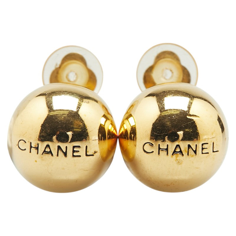 Chanel Logo Earrings