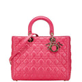 Dior Lady Dior Cannage Leather 2way Bag