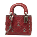 Dior Lady Dior Mini Studs Leather 2way Bag