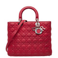 Dior Lady Dior Cannage Leather 2way Bag