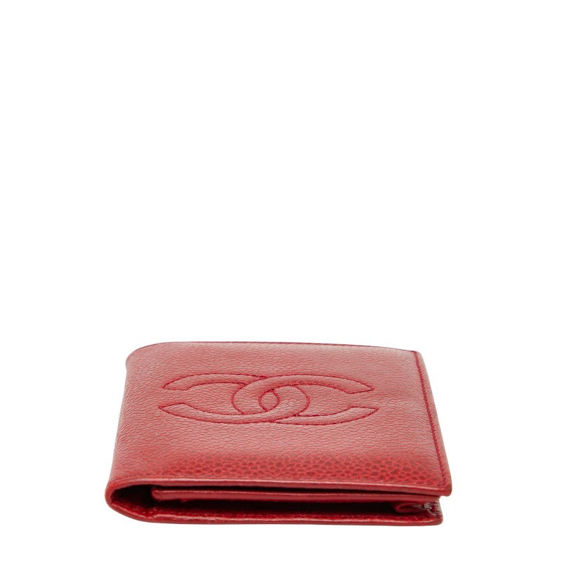 Chanel Coco Mark Caviar Card Case