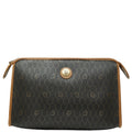 Dior Honeycomb PVC Leather Clutch Bag