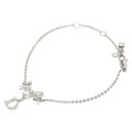 Dior Ribbon Rhinestone Bracelet