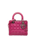 Dior Lady Dior Cannage Leather 2way Bag