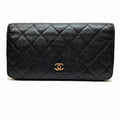 Chanel Matelasse Caviar Skin Long Wallet