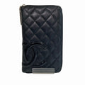 Chanel Cambon Organizer Lambskin Long Wallet