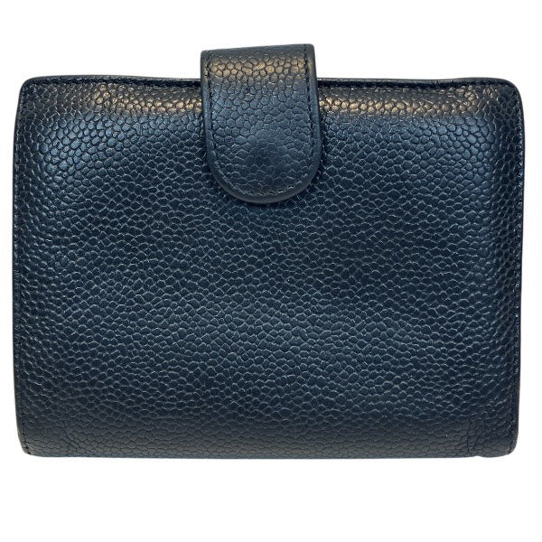 Chanel Caviar Leather Bifold Wallet