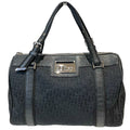 Dior Trotter Street Chic Canvas Leather Handbag