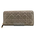 Dior Lady Dior Voyage Leather Long Wallet