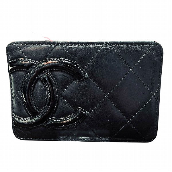 Chanel Cambon Line Leather Card Case