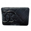 Chanel Cambon Line Leather Card Case