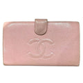 Chanel Coco Mark Caviar Skin Long Wallet