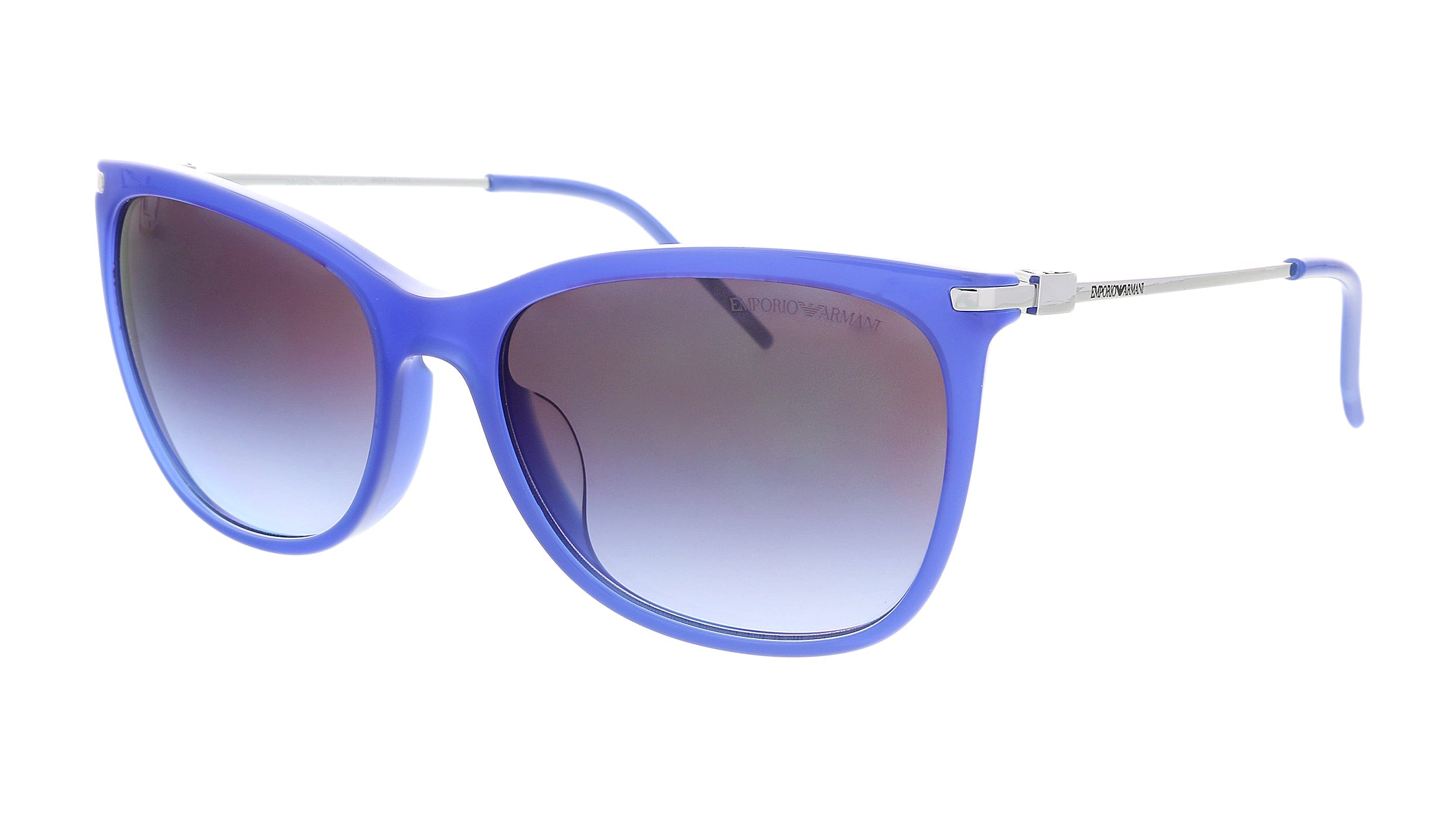 Emporio Armani Electric Blue Cat Eye EA4051 53794Q Sunglasses