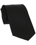 Scotch & Soda Solid Black Tie