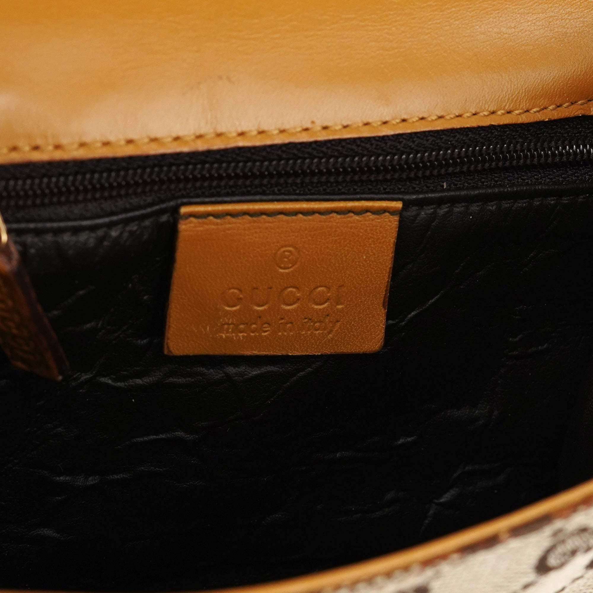 Beige GG Shoulder Bag