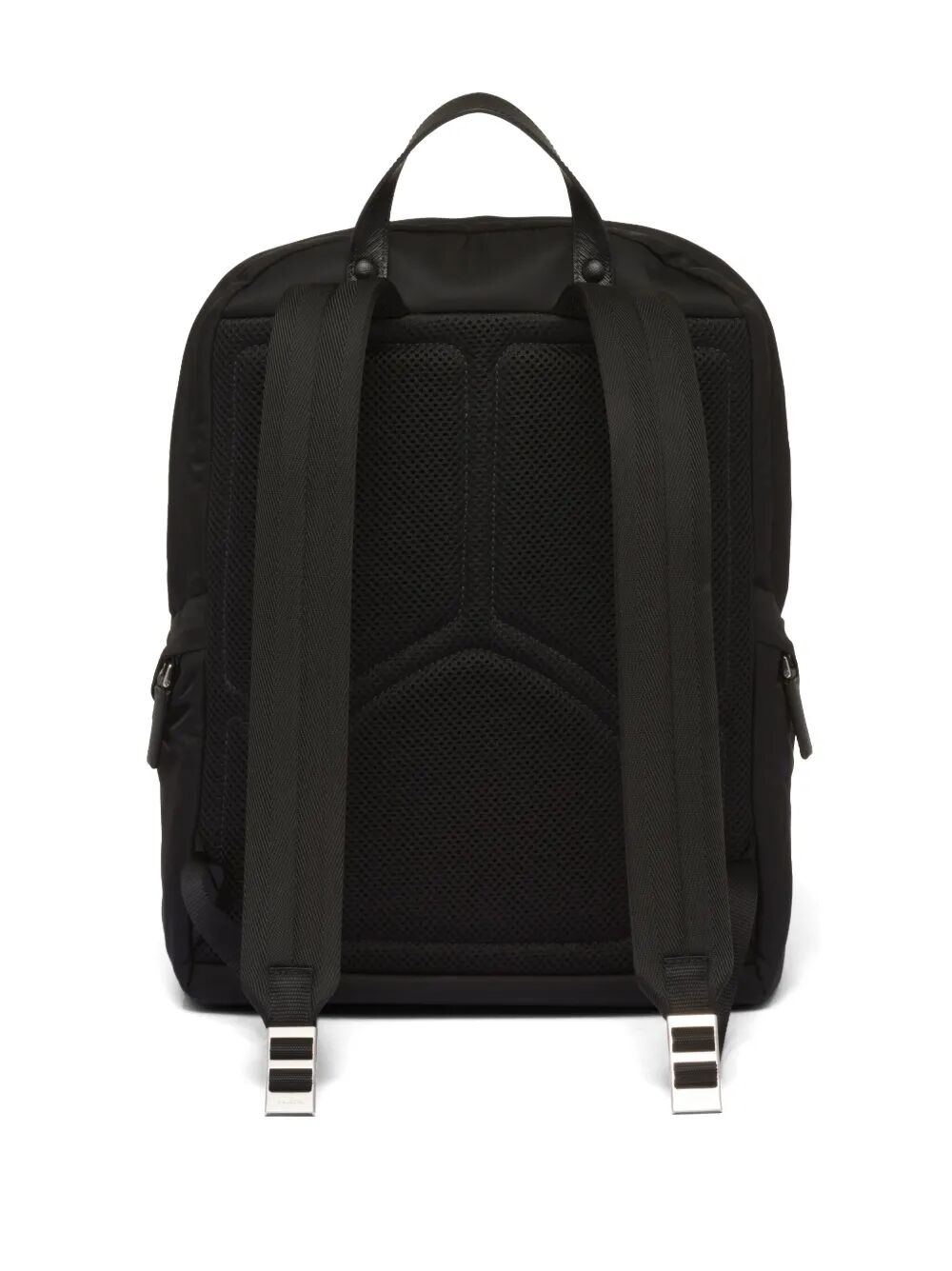 Prada Men Re-Nylon And Saffiano Leather Backpack