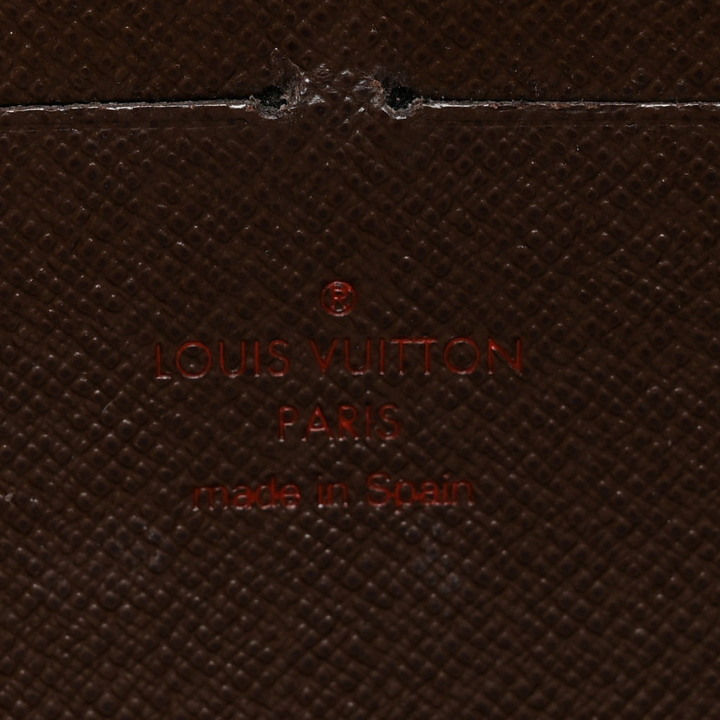 Damier Ebene Zippy Wallet