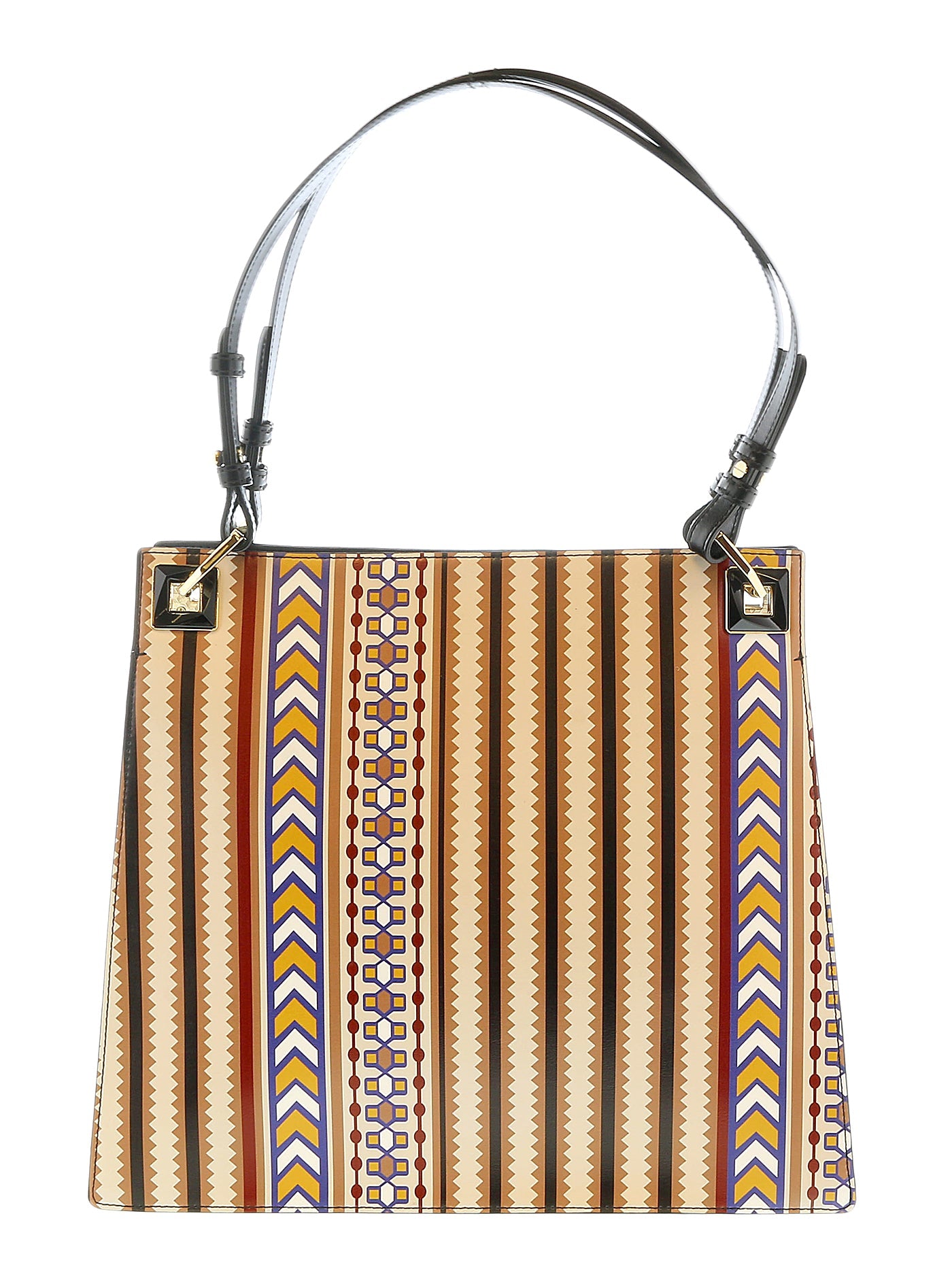 Tosca Blu Multicolor Large Printed Shopper Tote