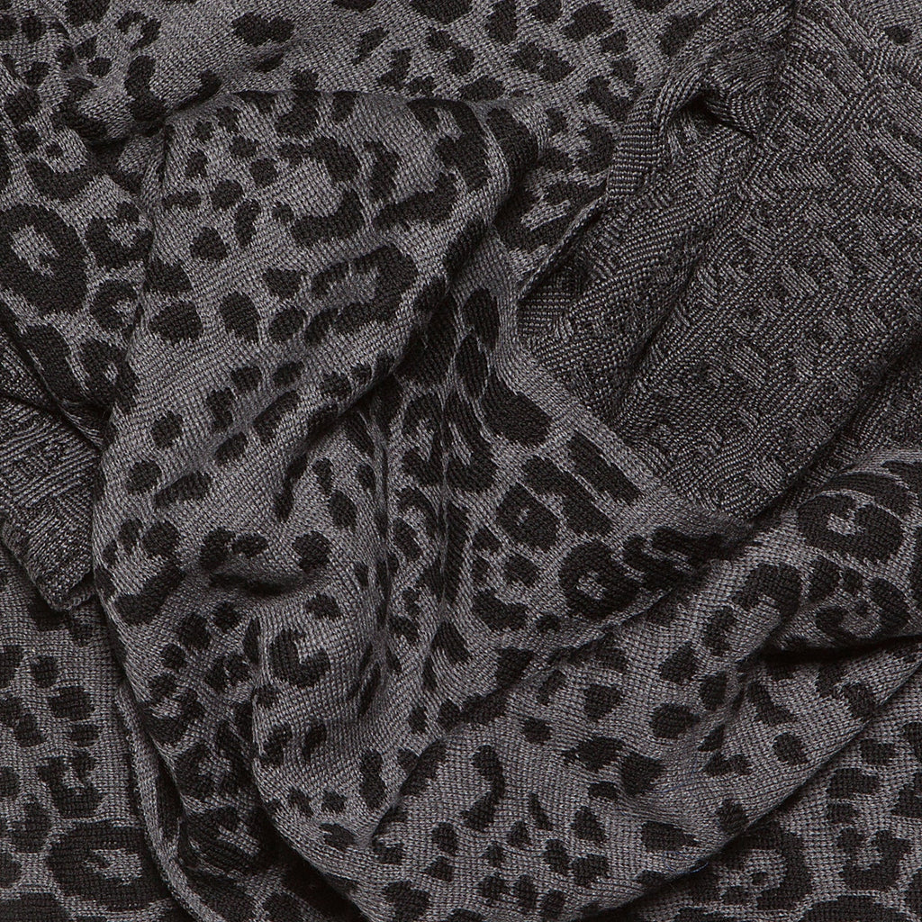 Roberto Cavalli grey Wool Scarf