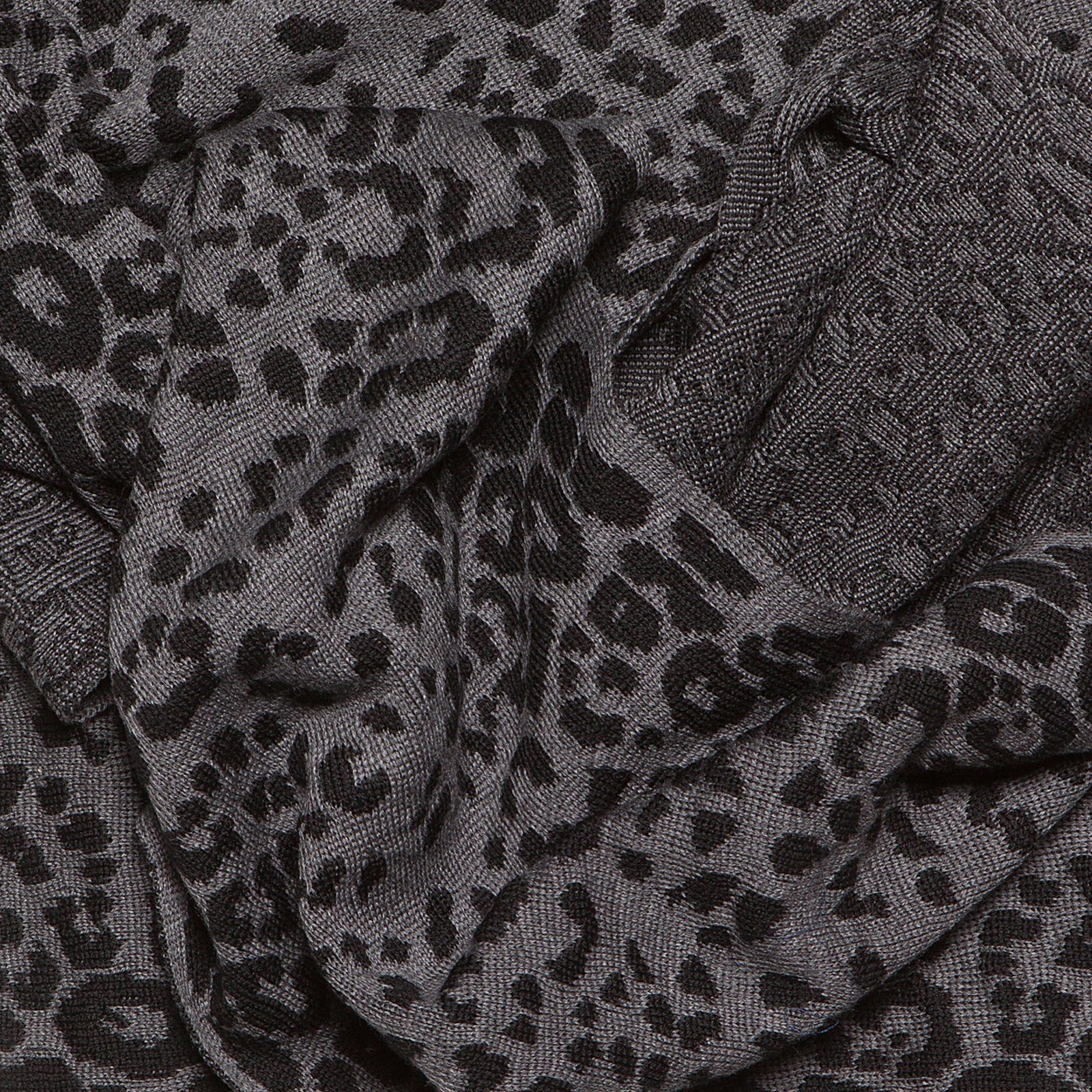 Roberto Cavalli grey Wool Scarf