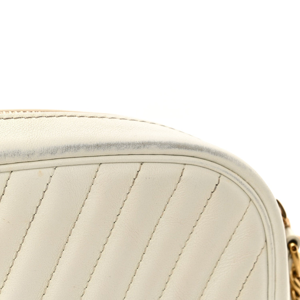 Calfskin New Wave Camera Bag White