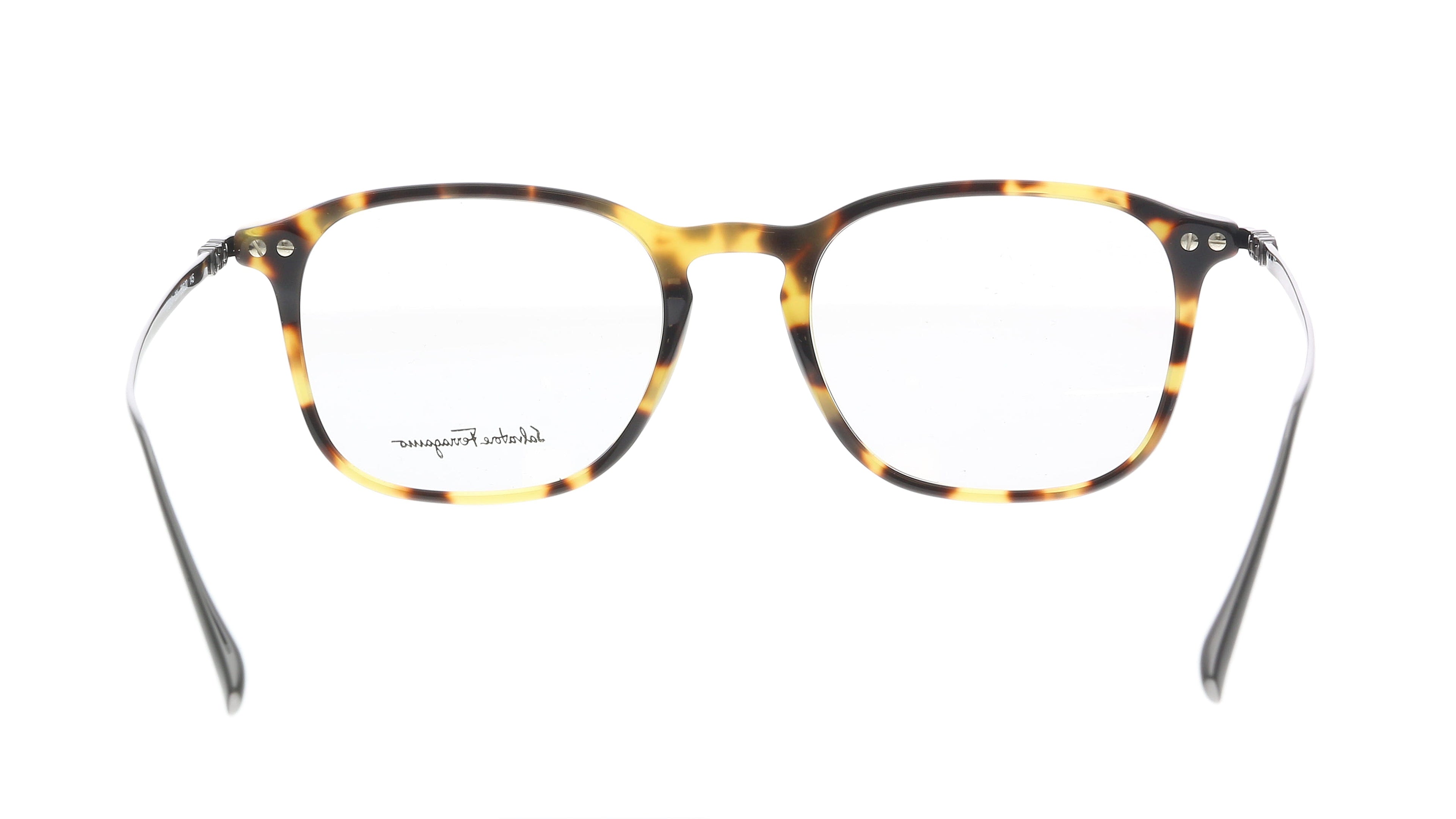 Salvatore Ferragamo Vintage Tortoise Rectangle SF2846 281 Eyeglasses