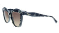 Salvatore Ferragamo Taupe Havana Rectangle SF941S 282 Sunglasses