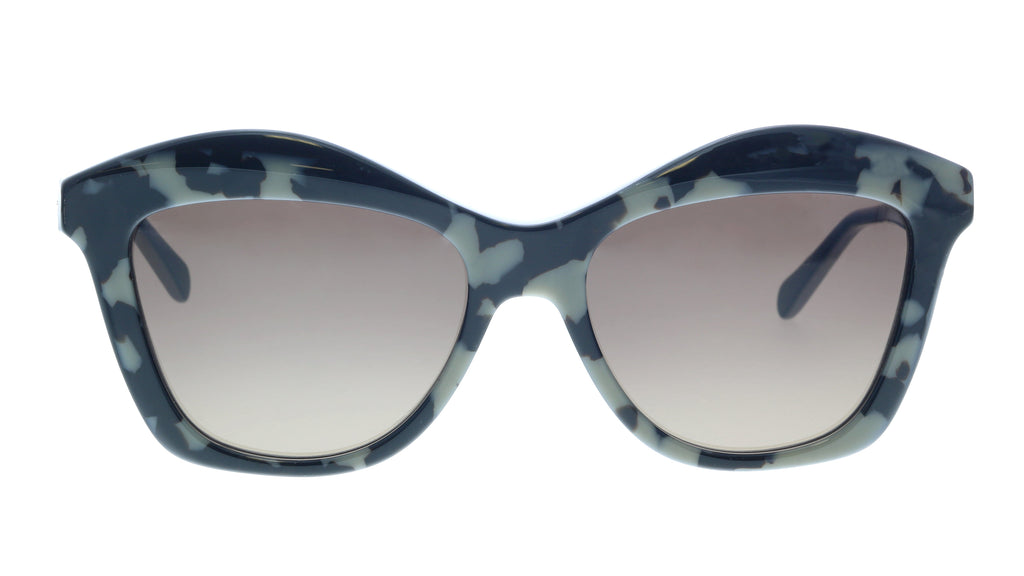 Salvatore Ferragamo Taupe Havana Rectangle SF941S 282 Sunglasses