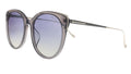 Tom Ford Grey Round FT0641-K 20C Sunglasses