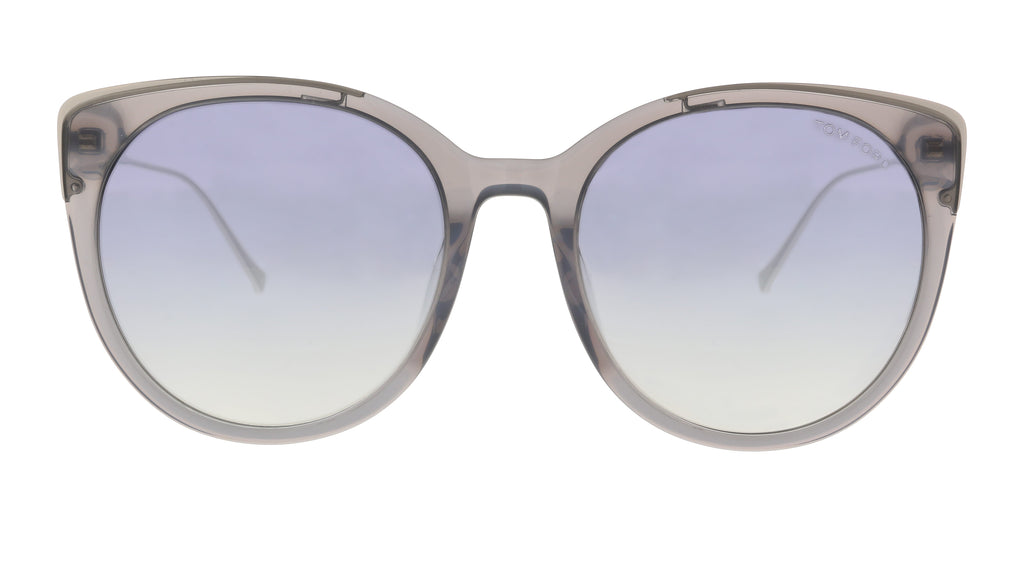 Tom Ford Grey Round FT0641-K 20C Sunglasses
