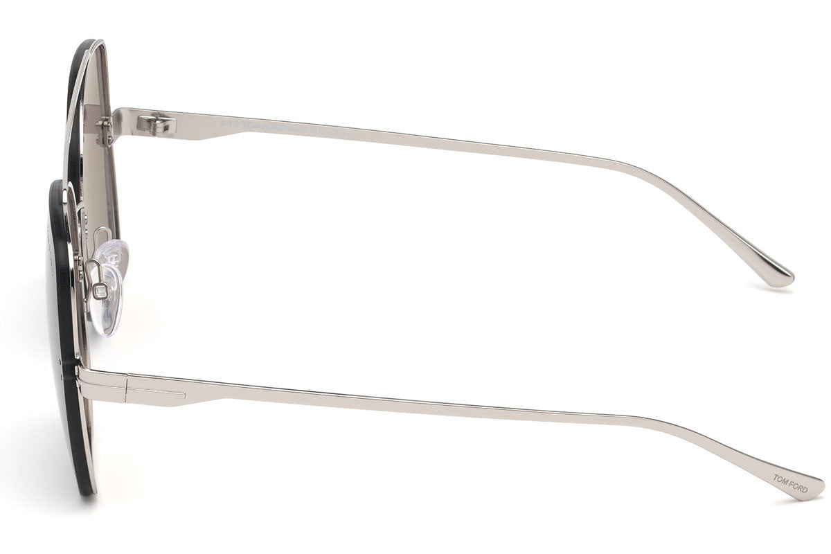 Tom Ford Silver Rectangle FT0656 16A Sunglasses