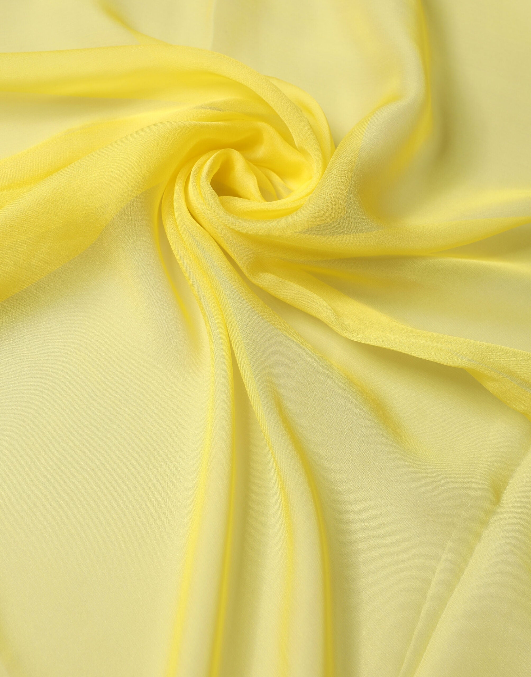 Dolce & Gabbana Yellow Silk Neck Wrap Shawl Foulard 133cm x 130cm Women's Scarf