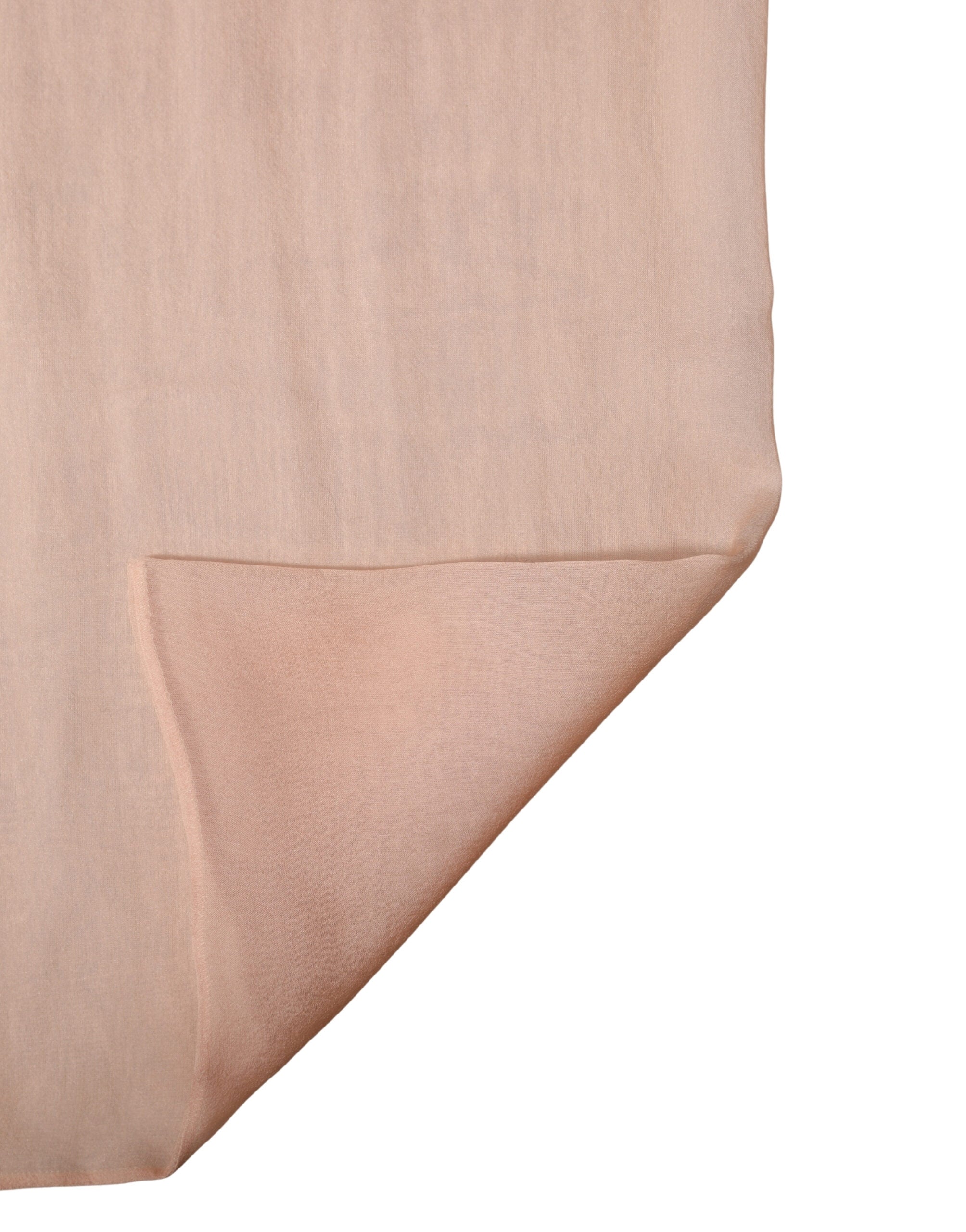 Dolce & Gabbana Light Pink Silk Sash Wrap Foulard 291cm x 19cm  Women's Scarf