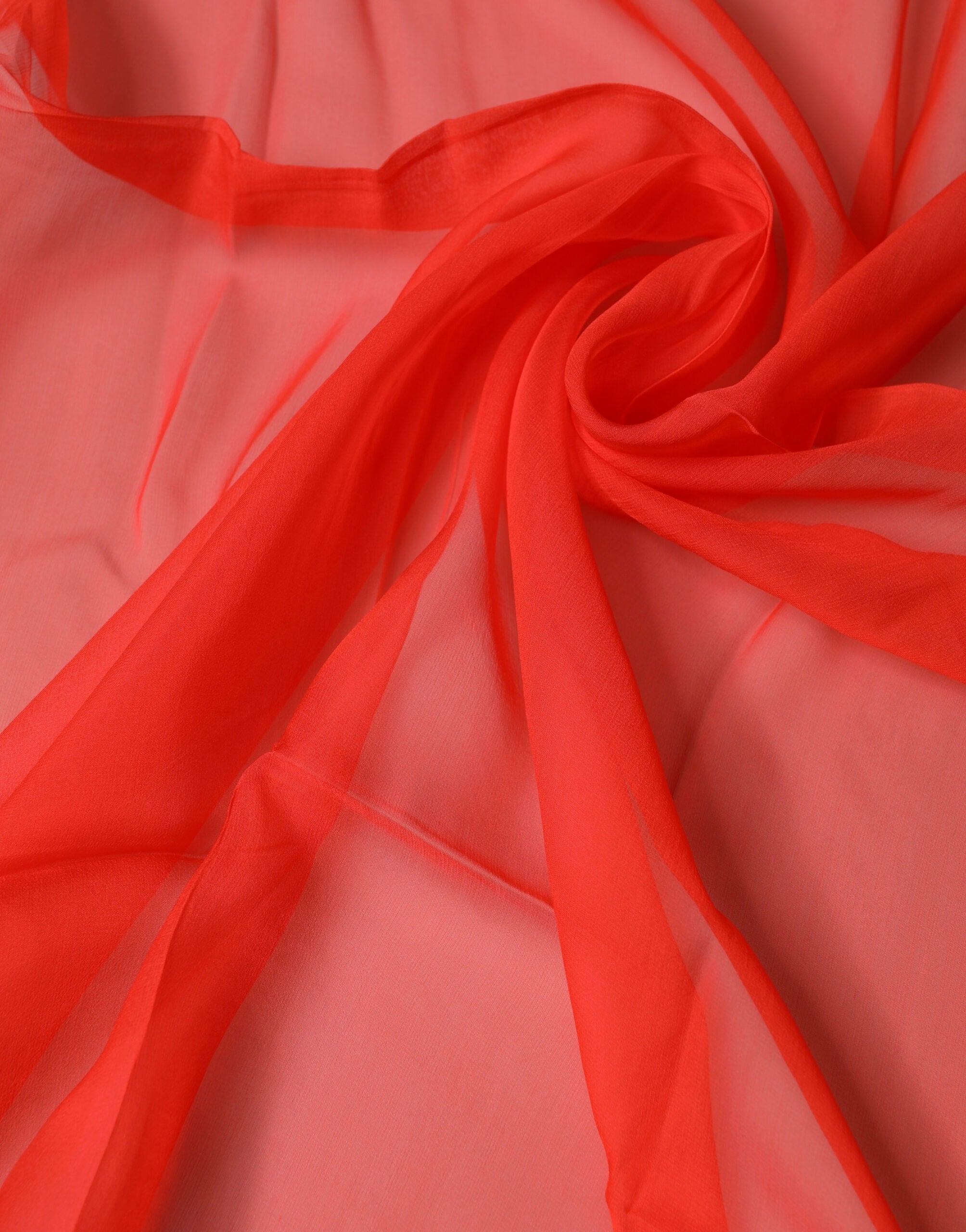 Dolce & Gabbana Red Silk Neck Wrap Shawl Foulard 133cm x 129cm  Women's Scarf