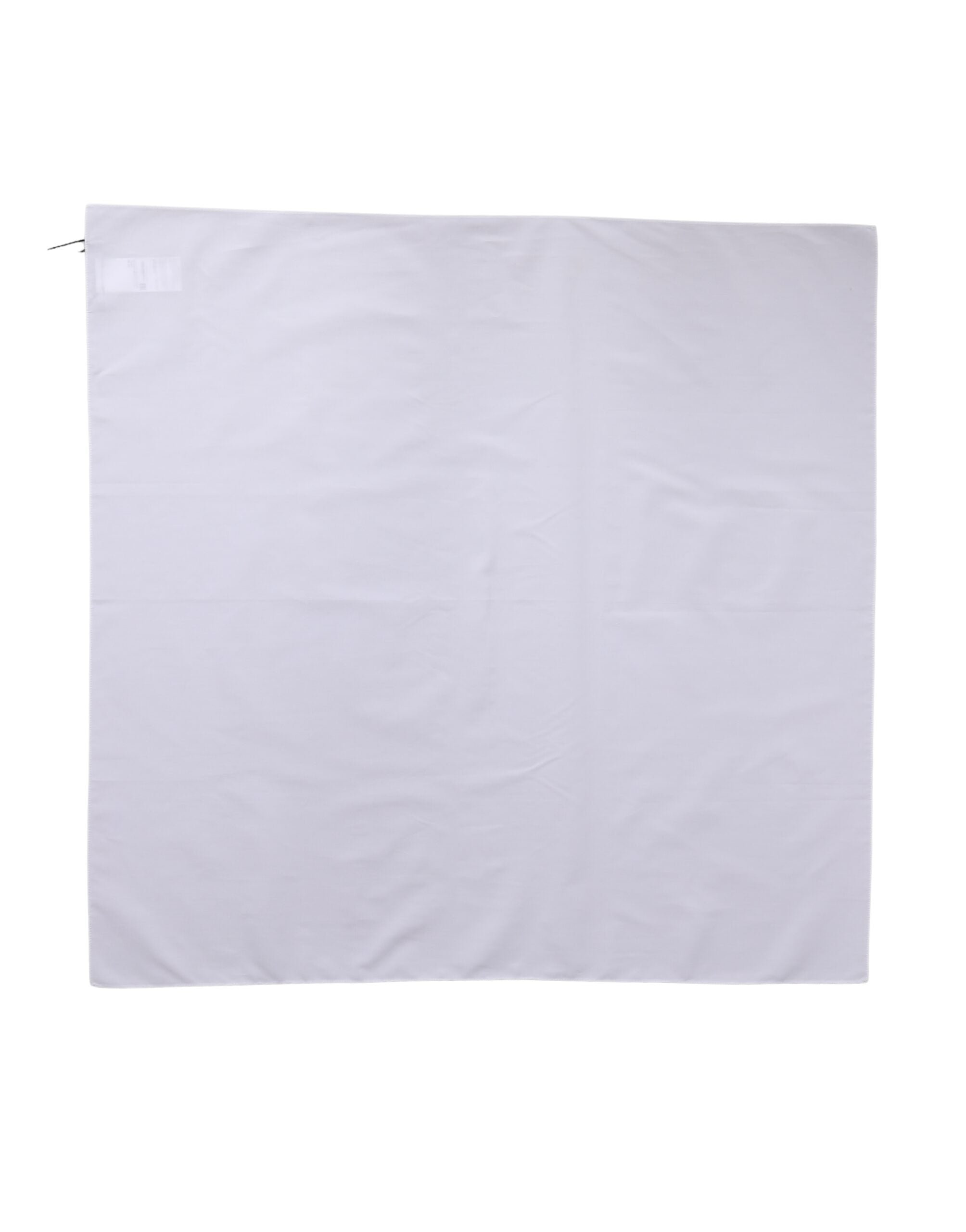 Dolce & Gabbana White Cotton Wrap Square Shawl Stole 71cm x 70cm  Women's Scarf